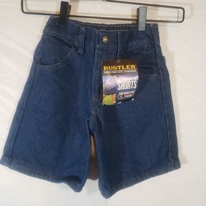 NWT Rustle size 5 regular stretch waist children's jean shorts brand new.